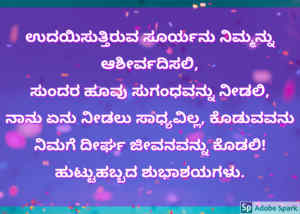 20 Happy Birthday Wishes In Kannada - ಹುಟ್ಟು ಹಬ್ಬದ ಶುಭಾಶಯಗಳು - News of
